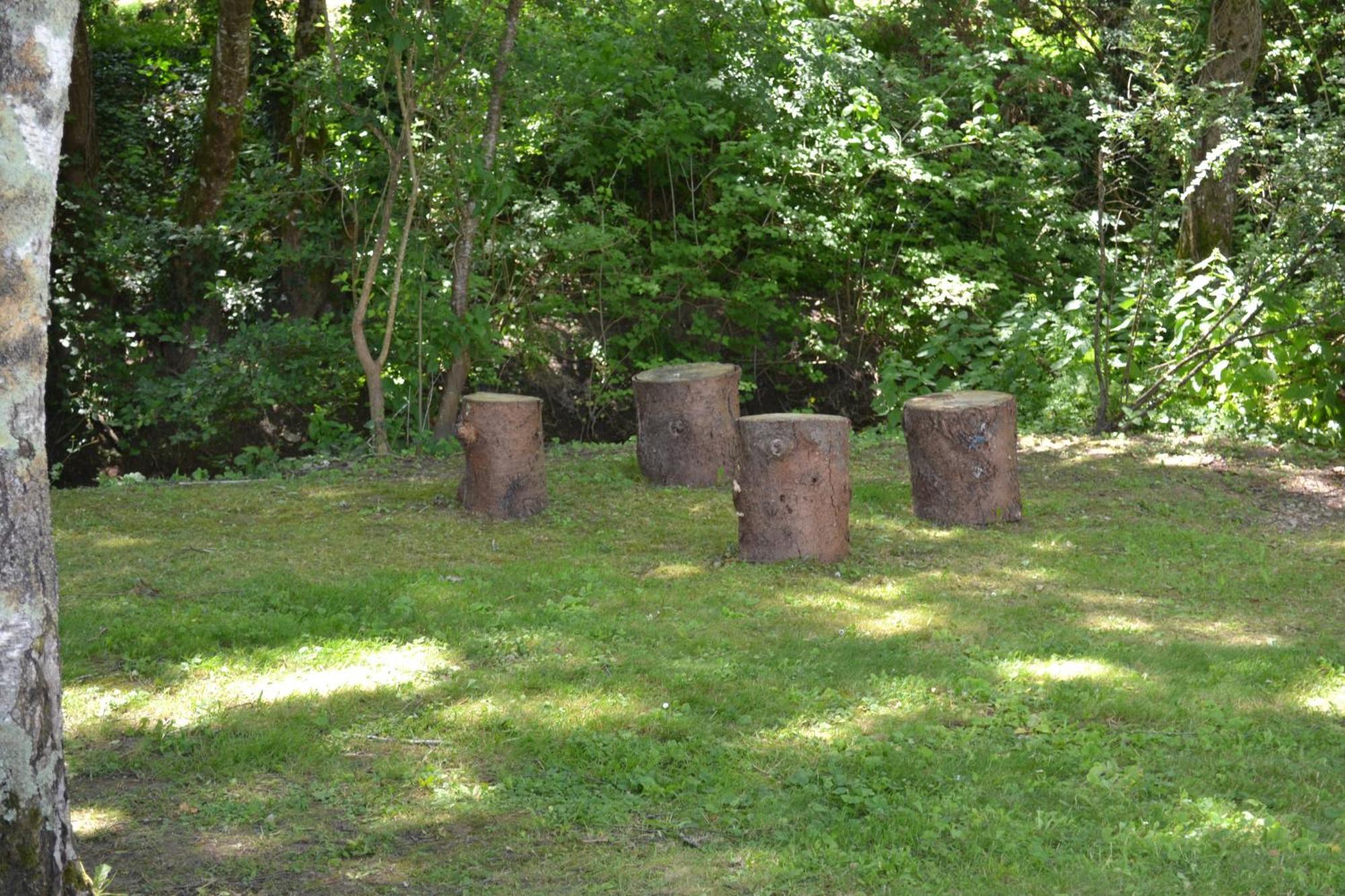 Les Bruyeres Gite Montbron Bagian luar foto